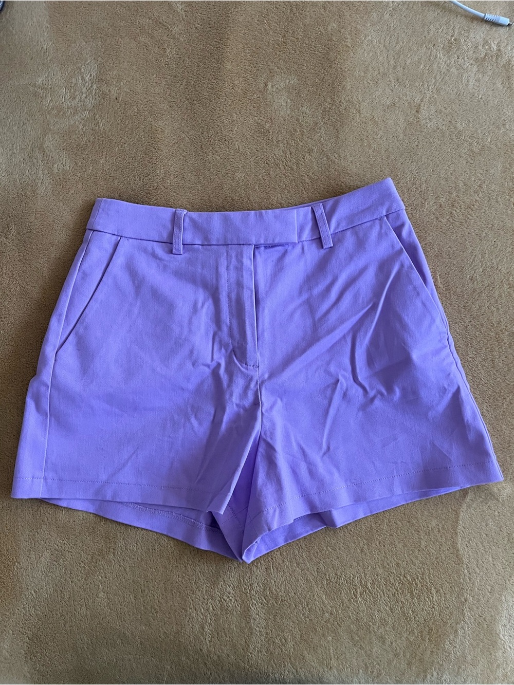 Express Lavender High-Rise Women's Shorts